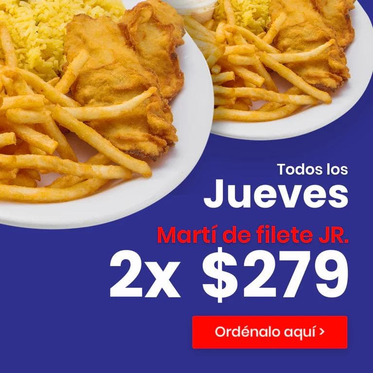 Jueves Martí de filete JR.